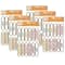 Confetti Months of the Year Magnetic Die-Cut Timesavers & Labels, 6ct.
